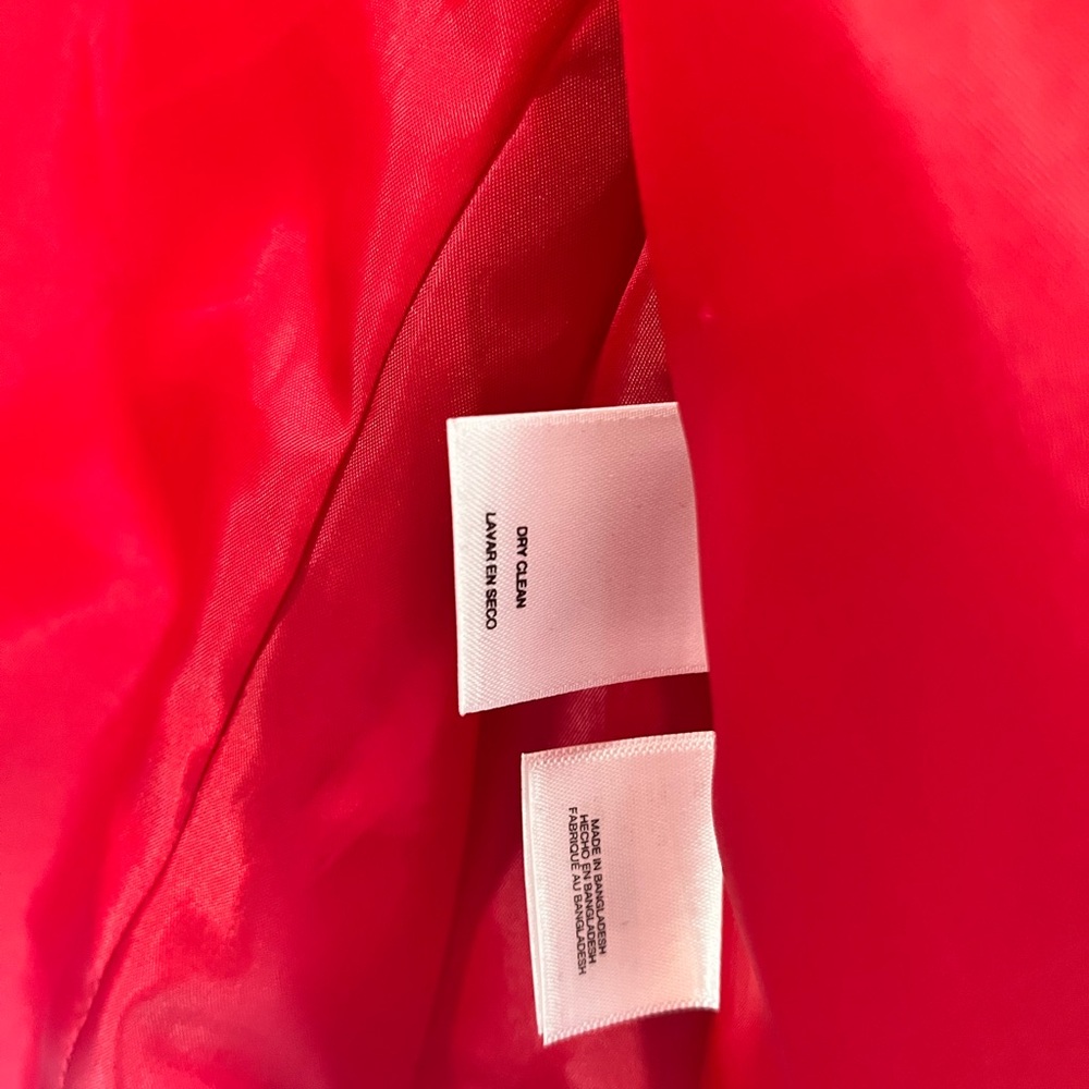 Kasper Women's Vibrant Red Suit Jacket - Picture 3 of 3
